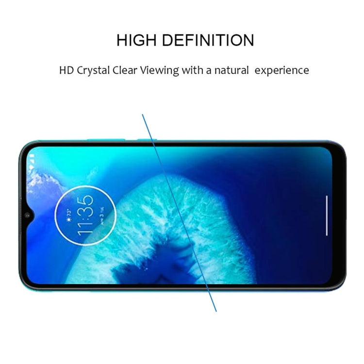 For Motorola Moto G8 Power Lite 25 PCS Full Glue Full Screen Tempered Glass Film, For Motorola Moto G8 Power Lite