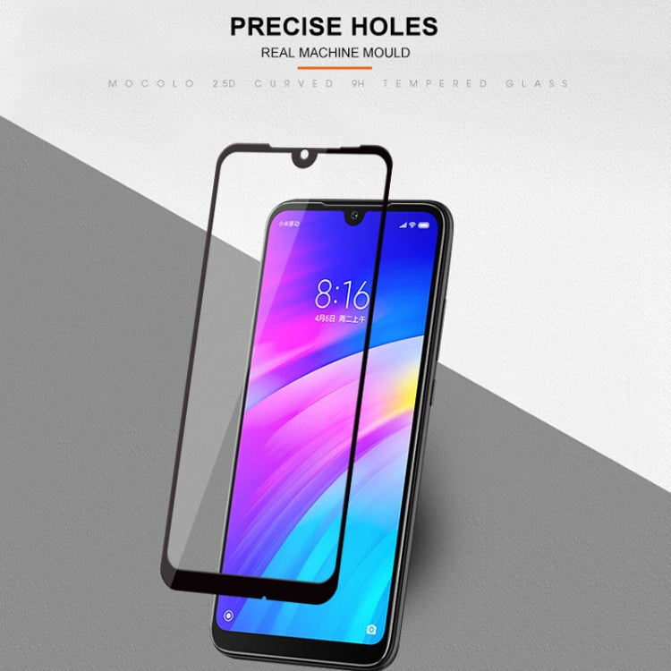 mocolo 0.33mm 9H 2.5D Full Glue Tempered Glass Film for Xiaomi Redmi 7, For Xiaomi Redmi 7