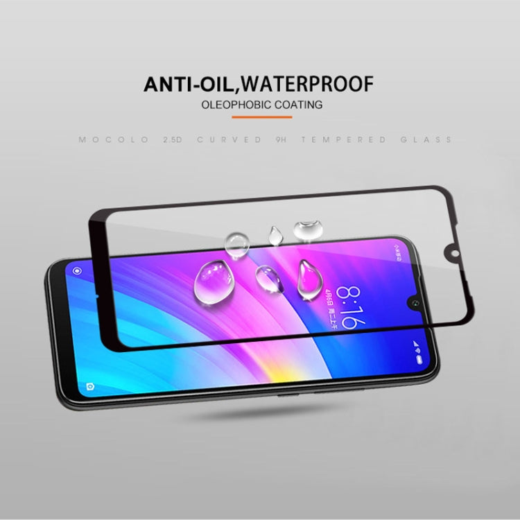 mocolo 0.33mm 9H 2.5D Full Glue Tempered Glass Film for Xiaomi Redmi 7, For Xiaomi Redmi 7