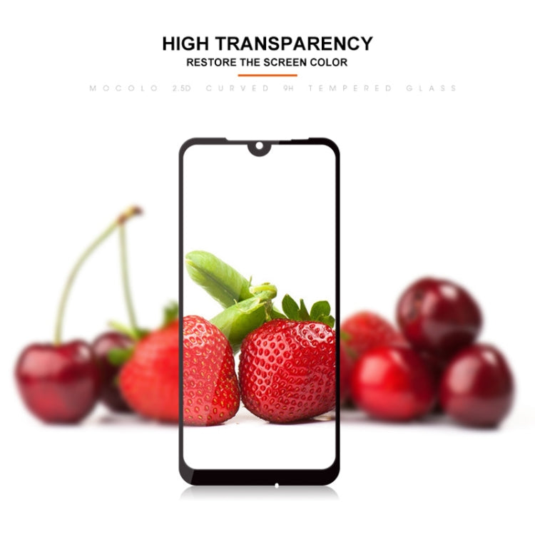 mocolo 0.33mm 9H 2.5D Full Glue Tempered Glass Film for Xiaomi Redmi 7, For Xiaomi Redmi 7