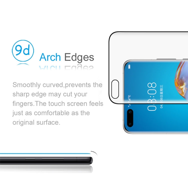 For Huawei P40 Pro 9H HD 3D Curved Edge Tempered Glass Film (Black), For Huawei P40 Pro(Black)(1 PC), For Huawei P40 Pro(1 PC)