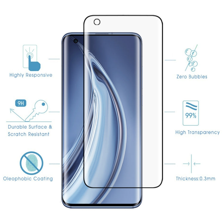 25 PCS For Xiaomi Mi 10 Pro 5G 9H HD 3D Curved Edge Tempered Glass Film (Black), For Xiaomi Mi 10 Pro 5G(Black)(25 PCS), For Xiaomi Mi 10 Pro 5G