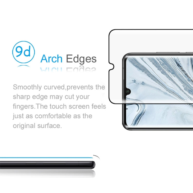 25 PCS For Xiaomi Mi Note 10 9H HD 3D Curved Edge Tempered Glass Film (Transparent), For Xiaomi Mi Note 10(25 PCS), For Xiaomi Mi Note 10(Black)(25 PCS)