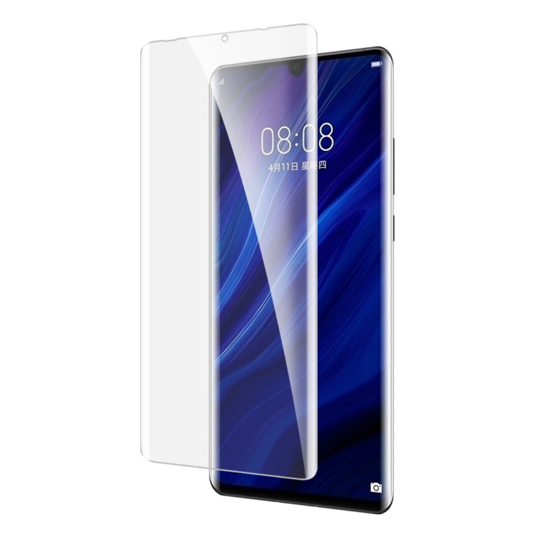 UV Liquid Curved Full Glue Tempered Glass for Huawei P30 Pro, For Huawei P30 Pro