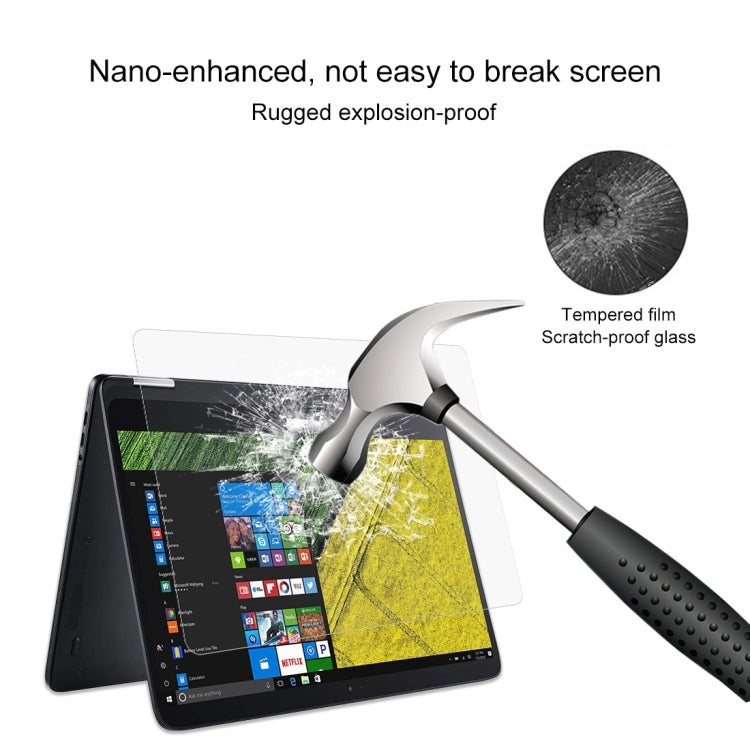 Laptop Screen HD Tempered Glass Protective Film for Acer Spin 7 Laptop - SP714-51-M5CD 14 inch, For Acer Spin 7 Laptop - SP714-51-M5CD 14 inch