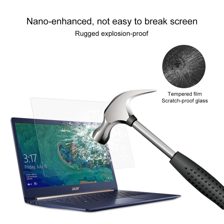 Laptop Screen HD Tempered Glass Protective Film for Acer Swift 5 Laptop - SF514-52T-50AQ 14 inch, For Acer Swift 5 Laptop - SF514-52T-50AQ 14 inch
