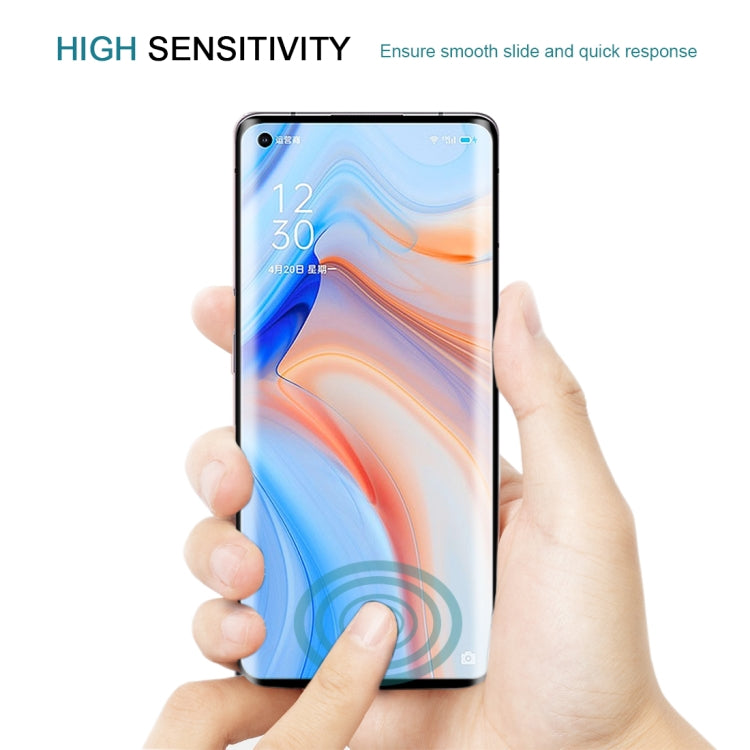 For OPPO Reno4 Pro 25 PCS 3D Curved Edge Full Screen Tempered Glass Film, For OPPO Reno4 Pro