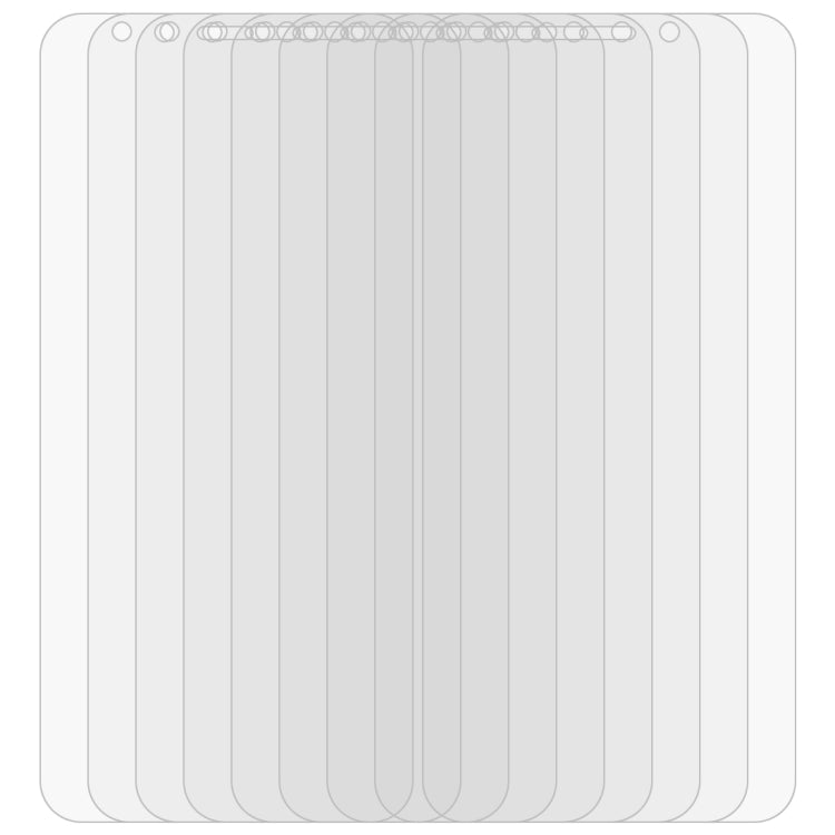 50 PCS 0.26mm 9H 2.5D Tempered Glass Film for Xiaomi Mi 6X & A2, For Mi 6X (50 PCS)