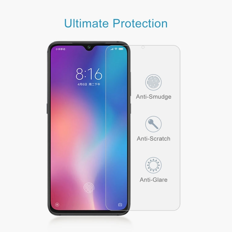 100 PCS 0.26mm 9H 2.5D Tempered Glass Film for Xiaomi Mi 9 SE, For Mi 9 SE (100 PCS)