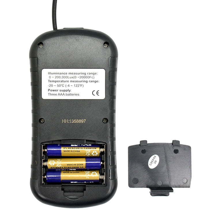 BENETECH GM1030 Portable Split Digital Illuminometer LUX Meter, GM1030