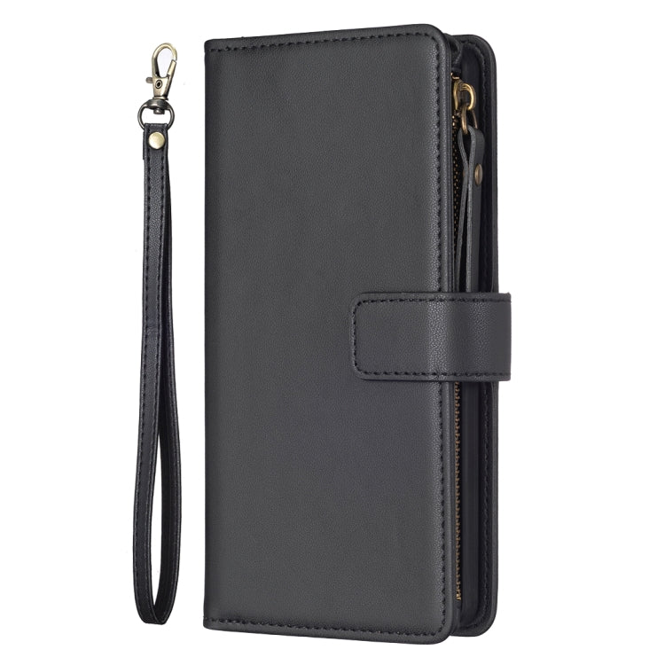 9 Card Slots Zipper Wallet Leather Flip Phone Case For OPPO A16 / A16s / A54s / A55 5G / A54 4G, For OPPO A16 / A16s / A54s / A55 5G / A54 4G