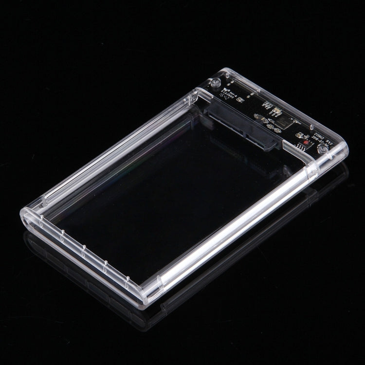 ORICO 2139U3-CR USB3.0 Transparent External Hard Disk Box Storage Case for 9.5mm 2.5 inch SATA HDD / SSD, USB 3.0 (2.5 inch)