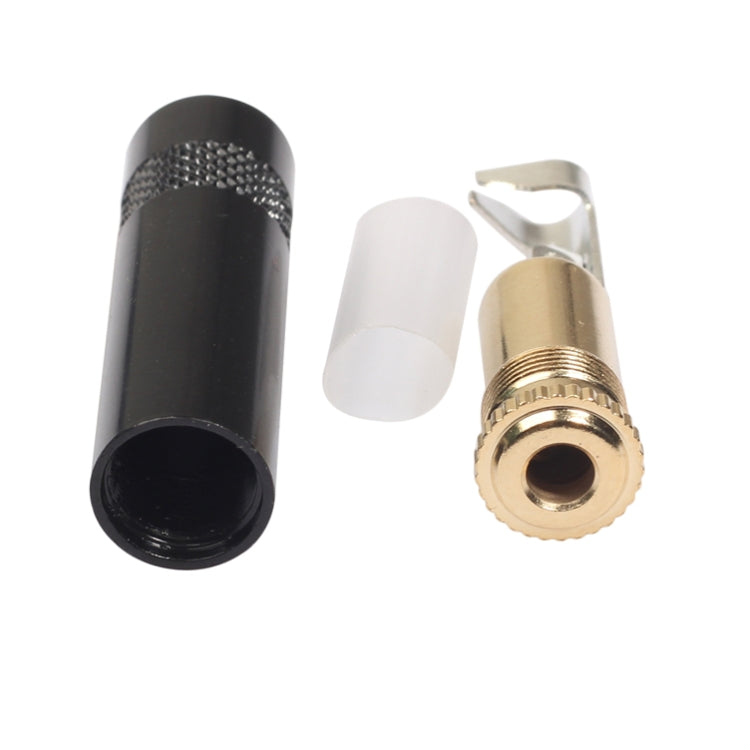 REXLIS TC227 Mini 3.5 mm Female Plug Audio Jack Gold Plated Earphone Adapter for DIY Stereo Headset & Repair Earphone, TC227