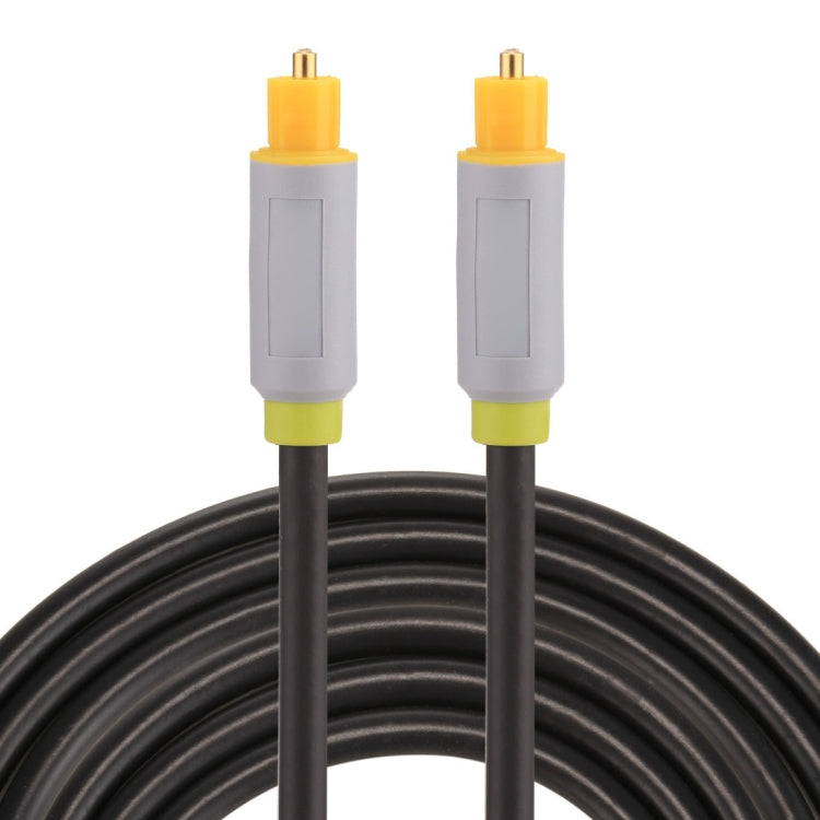 2m OD5.0mm Toslink Male to Male Digital Optical Audio Cable, Length: 2m