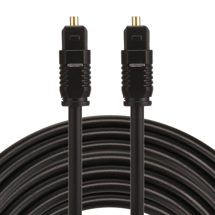 EMK 8m OD4.0mm Toslink Male to Male Digital Optical Audio Cable, Length: 8m
