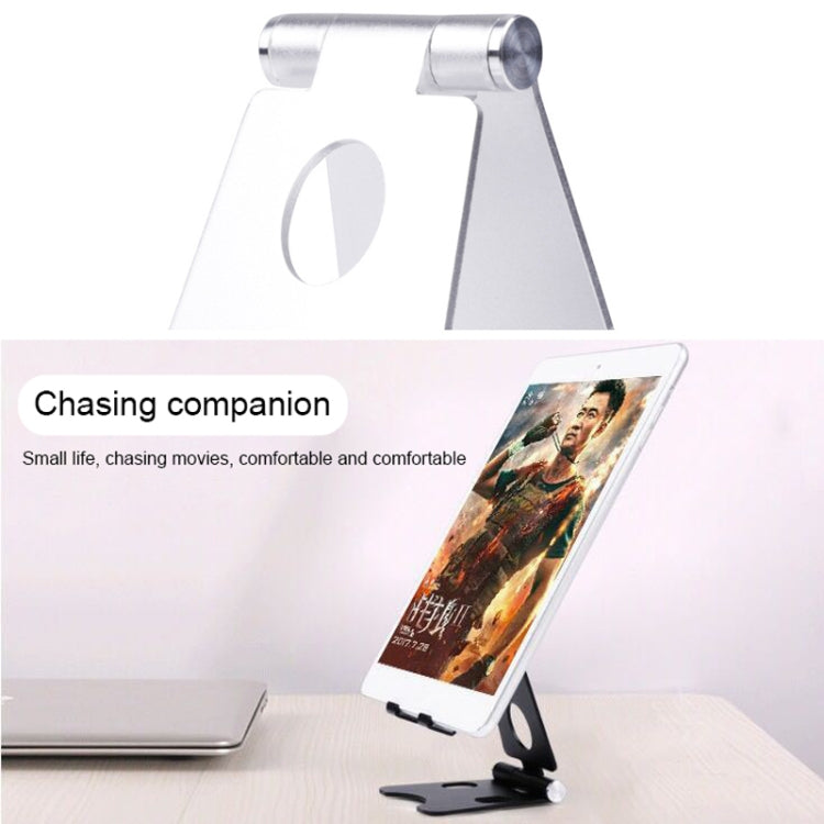 ROOSTAND R2 Aluminum Alloy Mobile Desktop Tablet Bracket Double Folding Lazy Artifact, Size: 6.4x7x9cm, R2  Silver, R2 Black, R2 Champagne Gold, R2  Rose Gold, R2  Rose Red