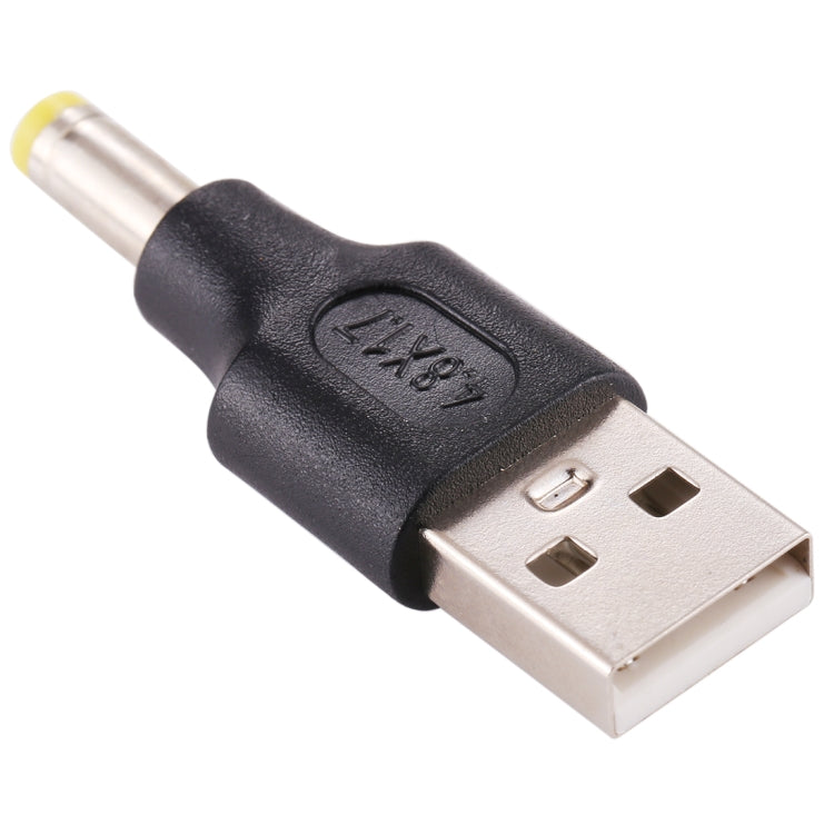 10 PCS 4.8 x 1.7mm Male to USB 2.0 Male DC Power Plug Connector, 4.8 x 1.7mm
