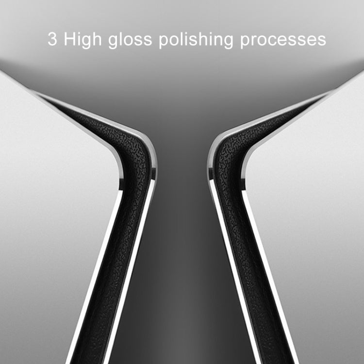 Aluminum Alloy Double-sided Non-slip Mat Desk Mouse Pad, Size : L, Size : L