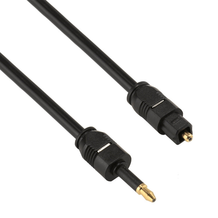 3m OD4.0mm Toslink Male to 3.5mm Mini Toslink Male Digital Optical Audio Cable, 3m