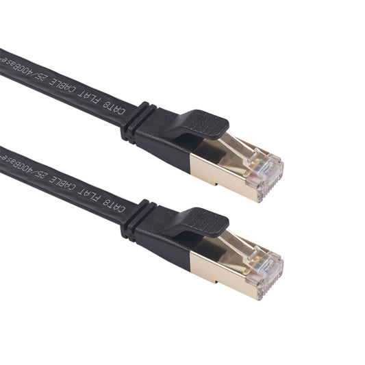 CAT8-2 Double Shielded CAT8 Flat Network LAN Cable, Length: 10m, 10m