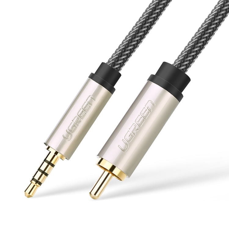 UGREEN 3.5mm to RCA Audio Cable Xiaomi Mi 1/2 TV Digital SPDIF Cable, Length: 2m, Length: 2m