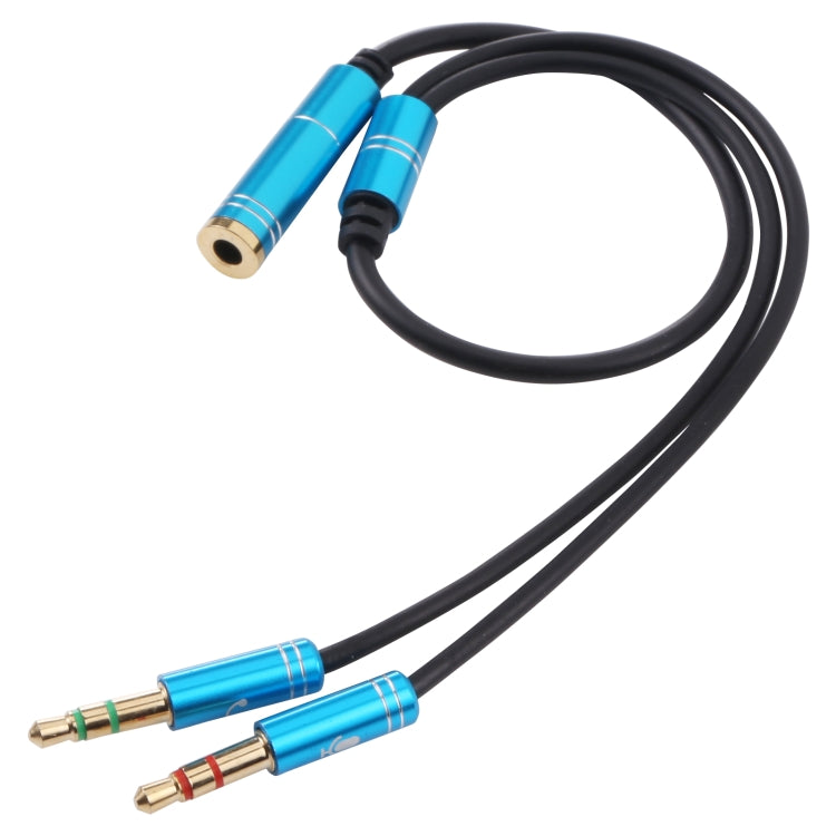 3.5mm Female to 2 x 3.5mm Male Adapter Cable, 3.5mm Female to 2 x 3.5mm Male