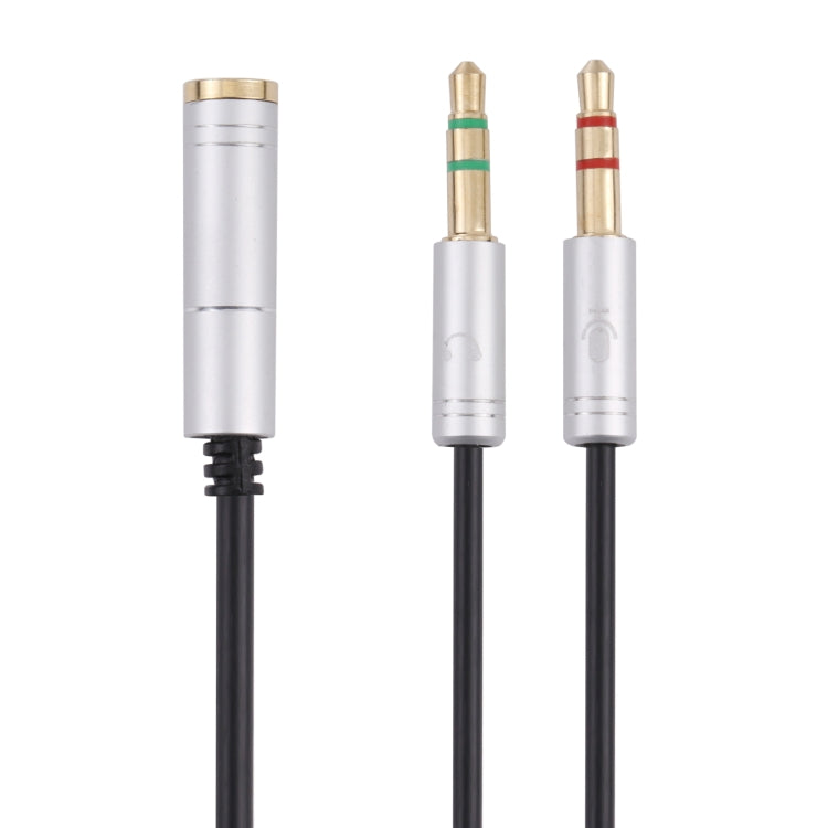 3.5mm Female to 2 x 3.5mm Male Adapter Cable, 3.5mm Female to 2 x 3.5mm Male