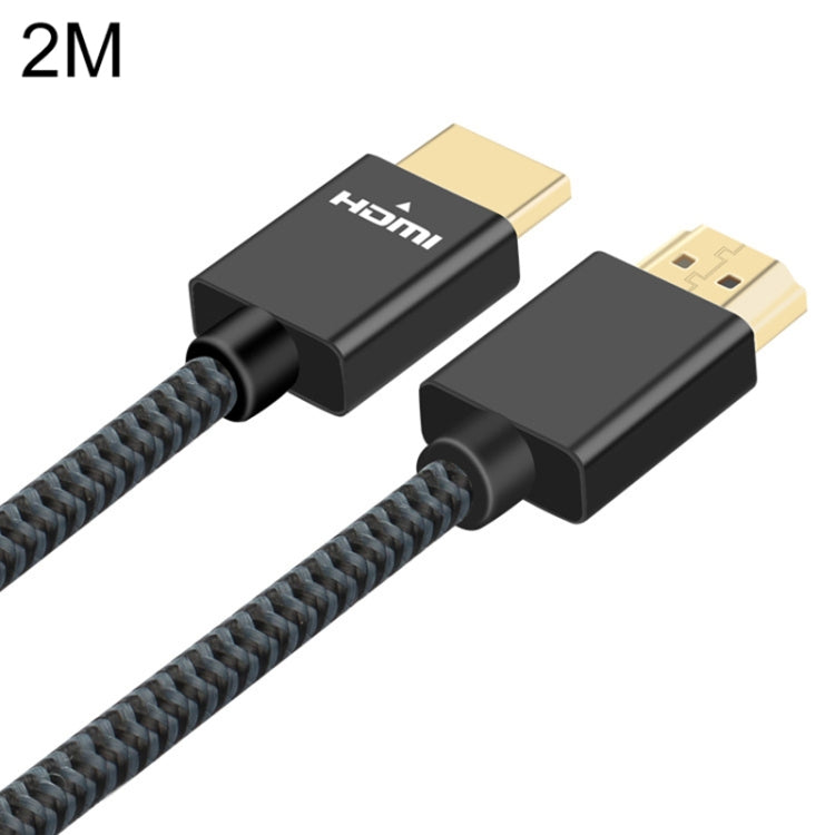 ULT-unite Gold-plated Head HDMI 2.0 Male to Male Nylon Braided Cable, Cable Length: 2m, 2m