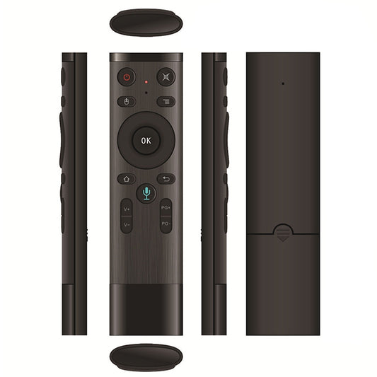 Q5 Gyroscope + Voice Foreign Version USB 2.4G Wireless Voice Flying Mouse Remote Control, Support Set-Top Box / Computer, Gyroscope + Voice
