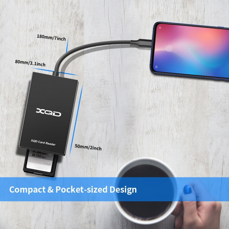 Rocketek CR311-C Type-C to XQD Card Reader, Type-C