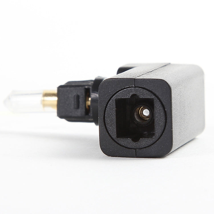 EMK 360 Degree Male to Female Conversion Head Optical Fiber Adapter Audio Adapter, 360 Degree Male to Female