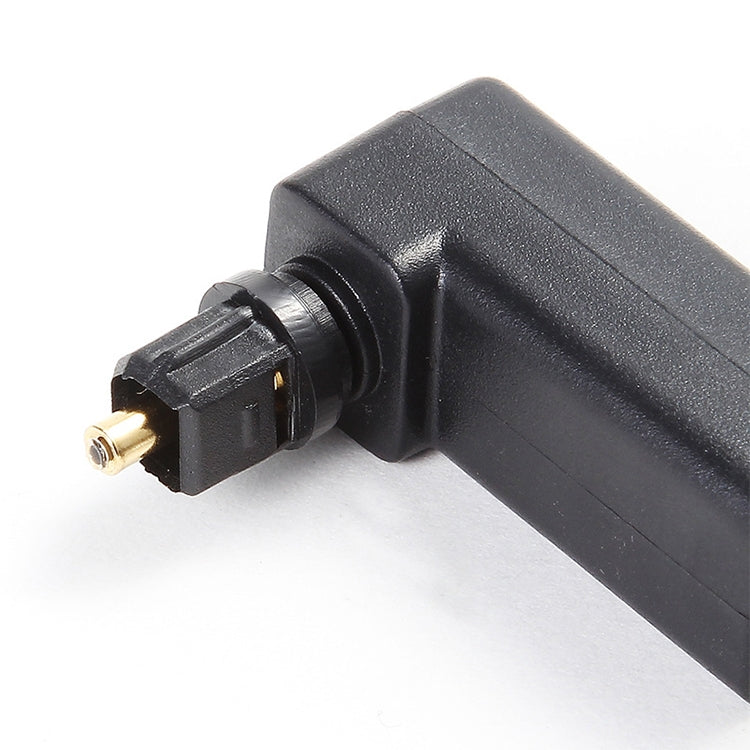 EMK 360 Degree Male to Female Conversion Head Optical Fiber Adapter Audio Adapter, 360 Degree Male to Female