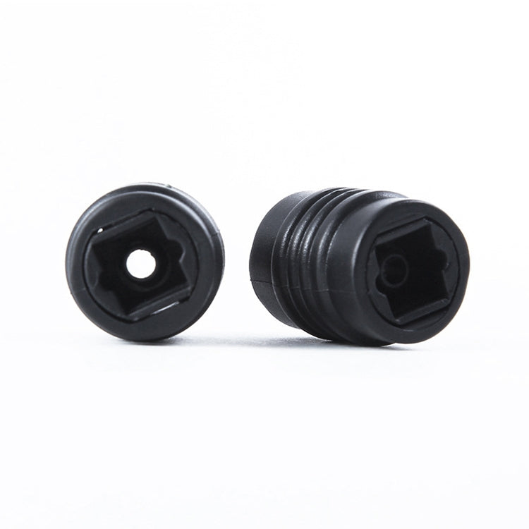 EMK Female to Female Conversion Head Optical Fiber Adapter Audio Adapter, Female to Female