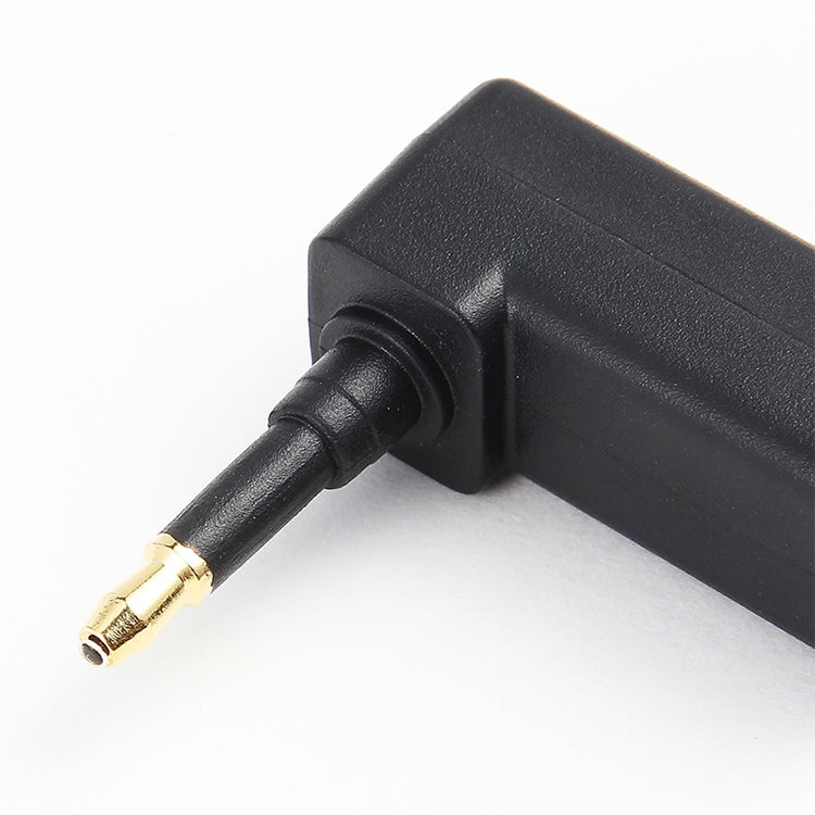 EMK 90 Degree Male to Female Conversion Head Optical Fiber Adapter Audio Adapter, 90 Degree Male to Female