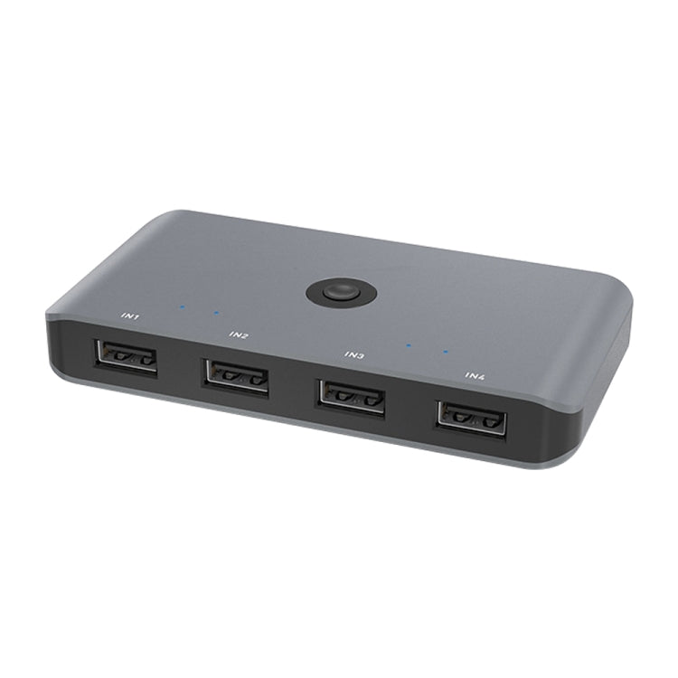 Rocketek HC406 USB3.0 KVM Switch Four In Four Out Sharing Converter, USB3.0