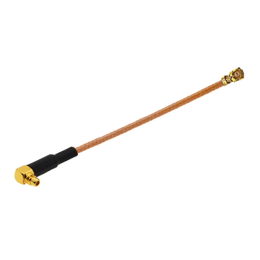 IPX Female to GG1736 MMCX Male Elbow RG178 Adapter Cable, Length: 15cm, IPX to GG1736 MMCX Male
