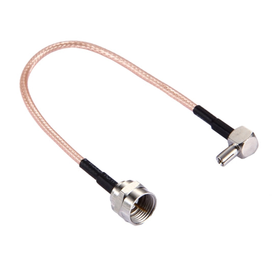 15cm TS9 to F Male RG316 Cable, F Male RG316