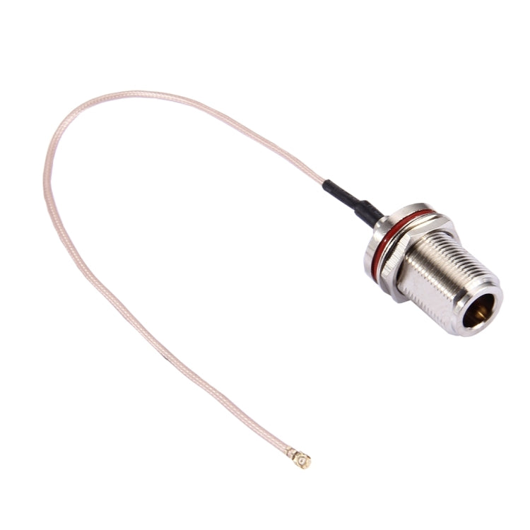 25cm IPX to N Female RG178 Cable, 25cm N Female Pink