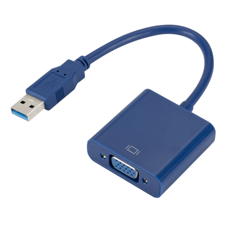 External Graphics Card Converter Cable USB3.0 to VGA, Resolution: 720P, 720P, 720P (Black), 720P (Blue)