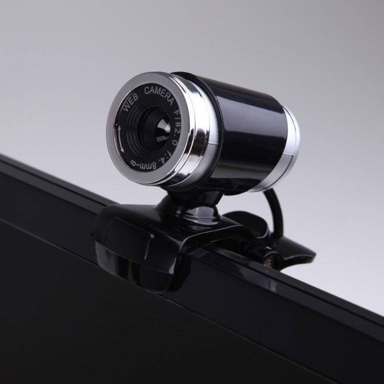 HXSJ A860 30fps 480P HD Webcam for Desktop / Laptop, with 10m Sound Absorbing Microphone, Length: 1.4m, A860 Red + Black, A860 Black, A860 Grey, A860 Blue, A860 Red