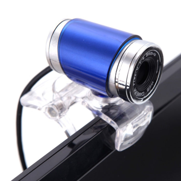 HXSJ A860 30fps 480P HD Webcam for Desktop / Laptop, with 10m Sound Absorbing Microphone, Length: 1.4m, A860 Red + Black, A860 Black, A860 Grey, A860 Blue, A860 Red