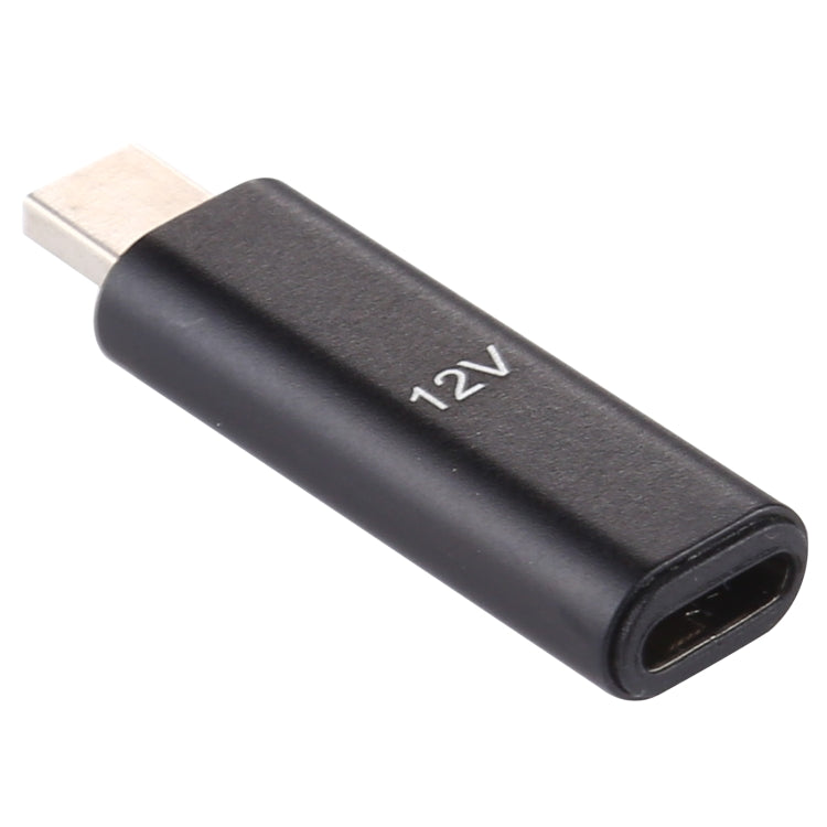 12V Type-C / USB-C Female to PD Aluminium Alloy Adapter for Asus, 12V Type-C Female to PD