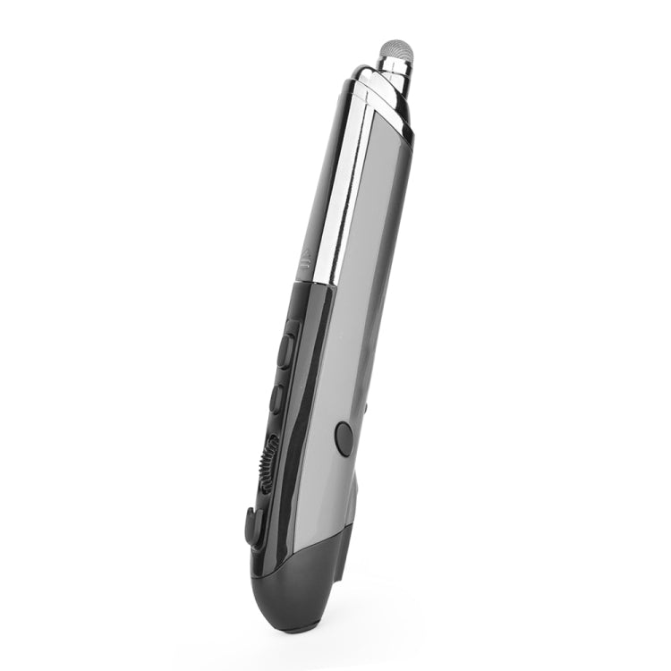 PR-08 6-keys Smart Wireless Optical Mouse with Stylus Pen & Laser Function, Laser Function White, Laser Function Black, Laser Function Grey, Laser Function Blue, Laser Function Red