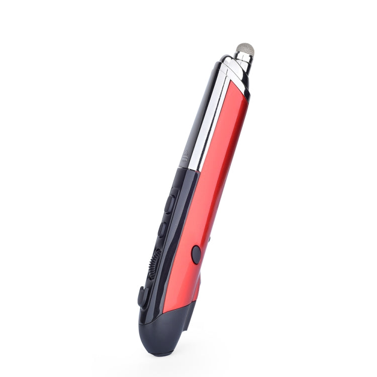 PR-08 6-keys Smart Wireless Optical Mouse with Stylus Pen & Laser Function, Laser Function White, Laser Function Black, Laser Function Grey, Laser Function Blue, Laser Function Red