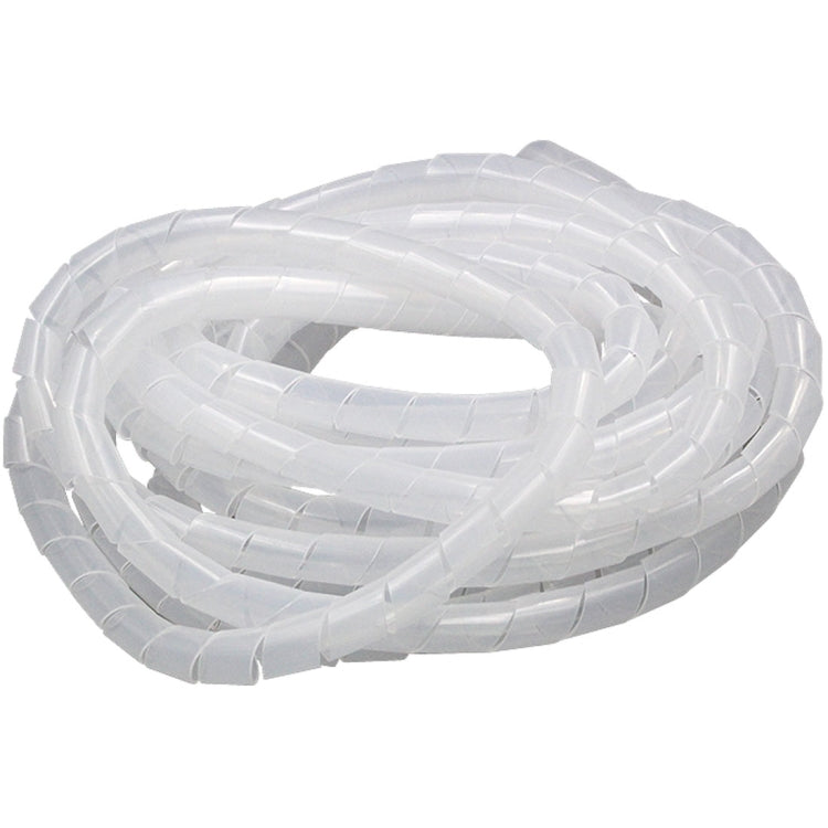 4m PE Spiral Pipes Wire Winding Organizer Tidy Tube, Nominal Diameter: 16mm, 16mm / 4m Length, 16mm  / 4m Length