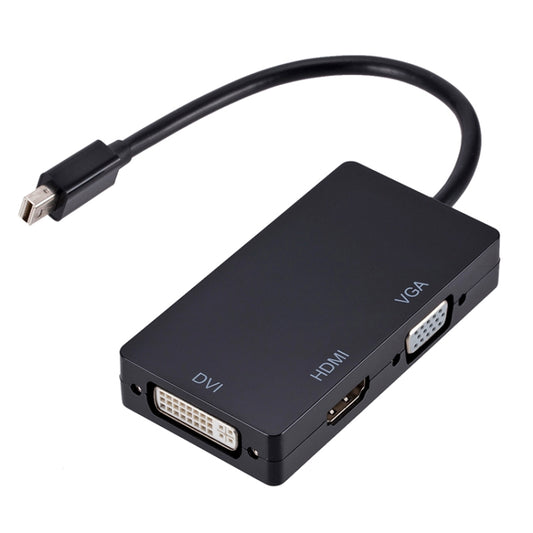 Mini DP to HDMI + DVI + VGA Rectangle Multi-function Converter, Cable Length: 28cm, Mini DP to HDMI + DVI + VGA Rectangle Black, Mini DP to HDMI + DVI + VGA, Mini DP to HDMI + DVI + VGA Rectangle White