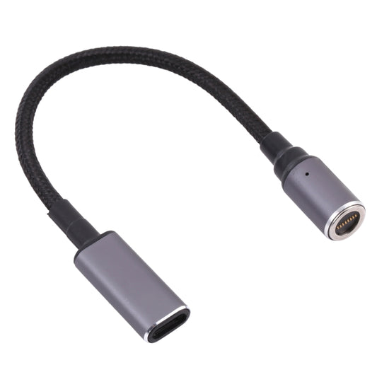 USB-C / Type-C Female to 8 Pin Magnetic DC Round Head Free Plug Charging Adapter Cable, Type-C to Magnetic Round Head