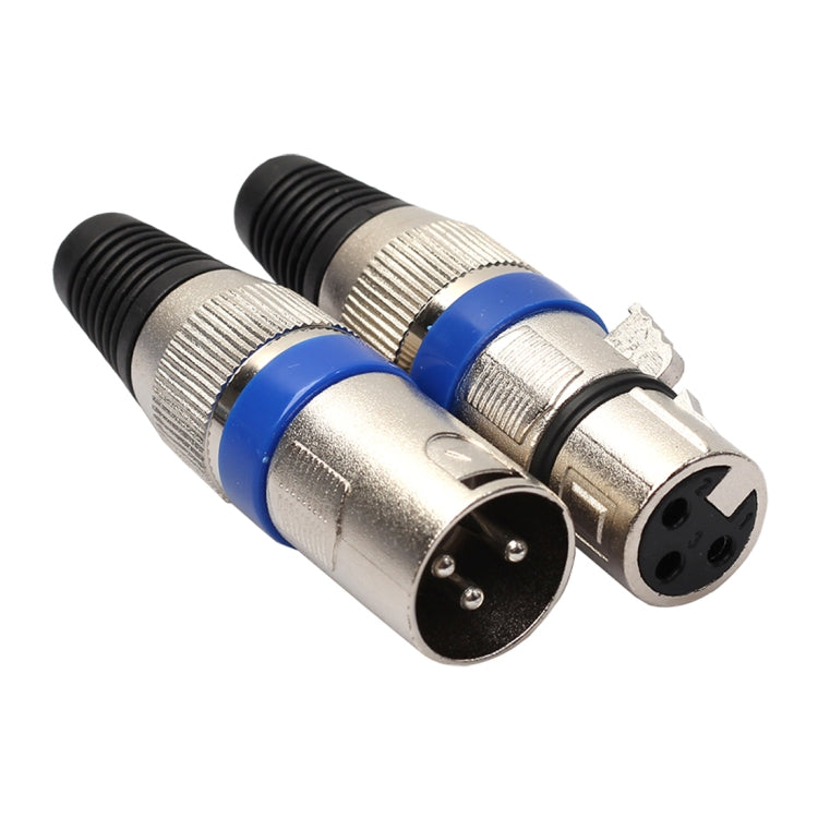 5 Pairs XLR Plug Male + Female Jack Mic Jack Plug Socket Connector, 5 Pairs