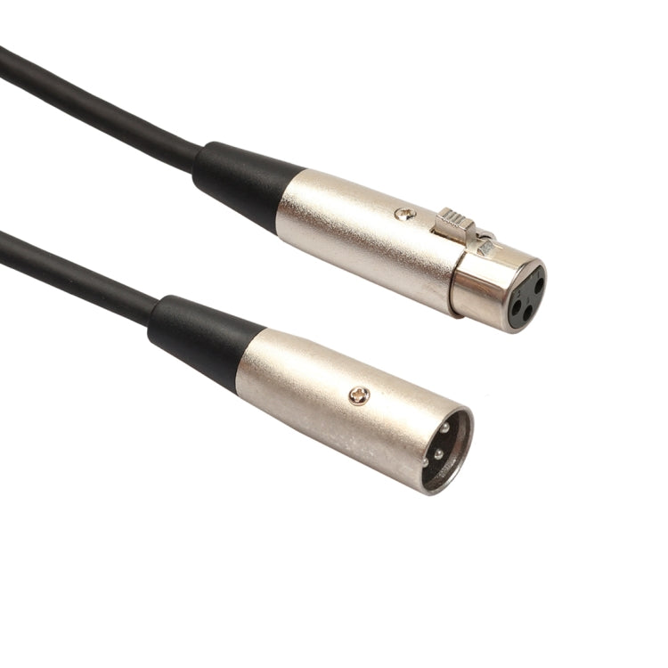 20m 3-Pin XLR Male to XLR Female MIC Shielded Cable Microphone Audio Cord, Length: 20m