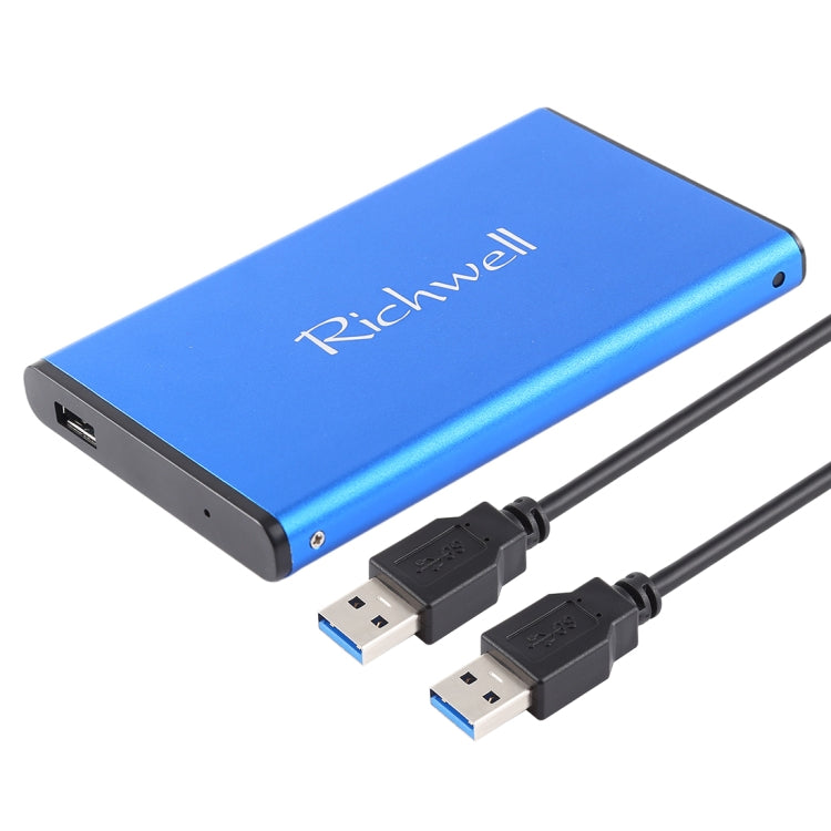 Richwell SATA R2-SATA-250GB 250GB 2.5 inch USB3.0 Super Speed Interface Mobile Hard Disk Drive, 250GB